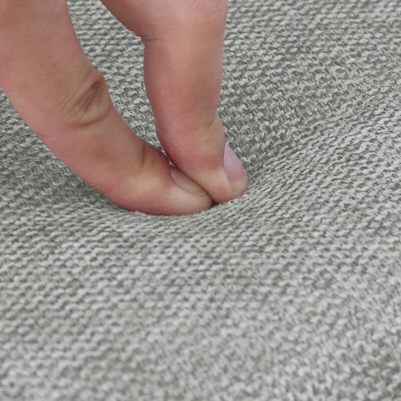 Linen Dining Chairs-Mid Gray 5 Linen Dining Chair in Mid Gray