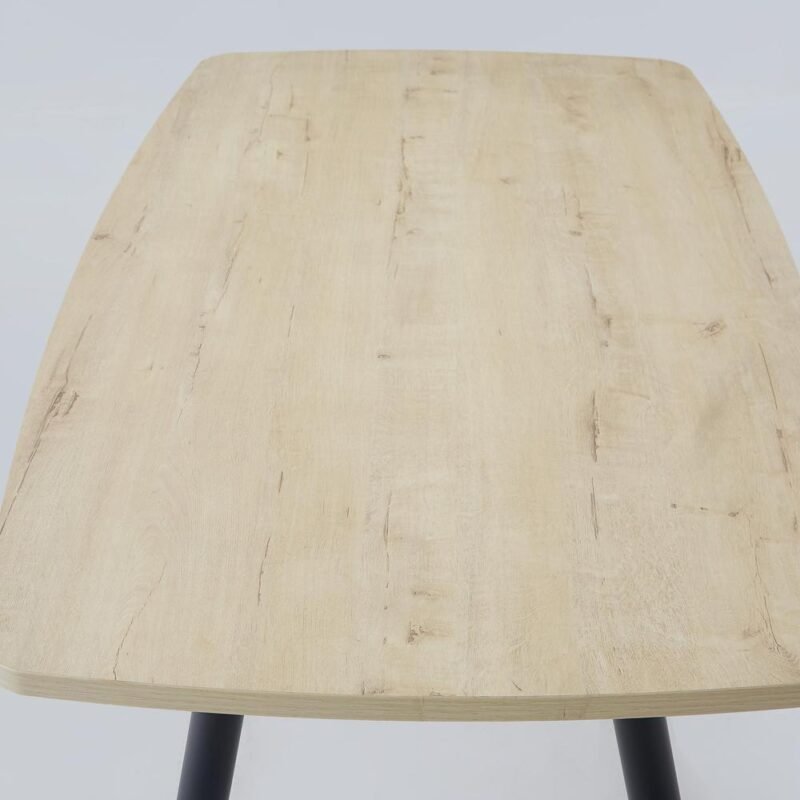 Rectangle Dining Table with Round Legs