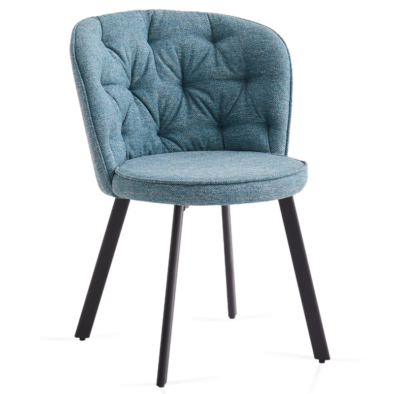 teal chesterfield dining chairs