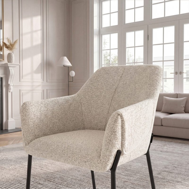 Valhalla Oatmeal Dining Chairs - Set of 2