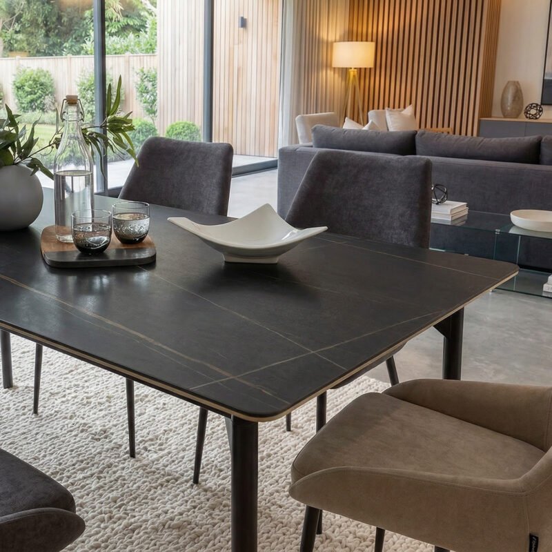 Black Marble Table