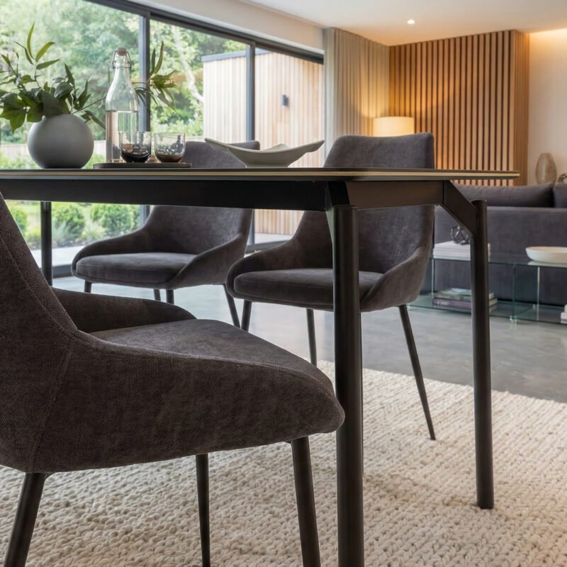 Duet Dark Dining Set
